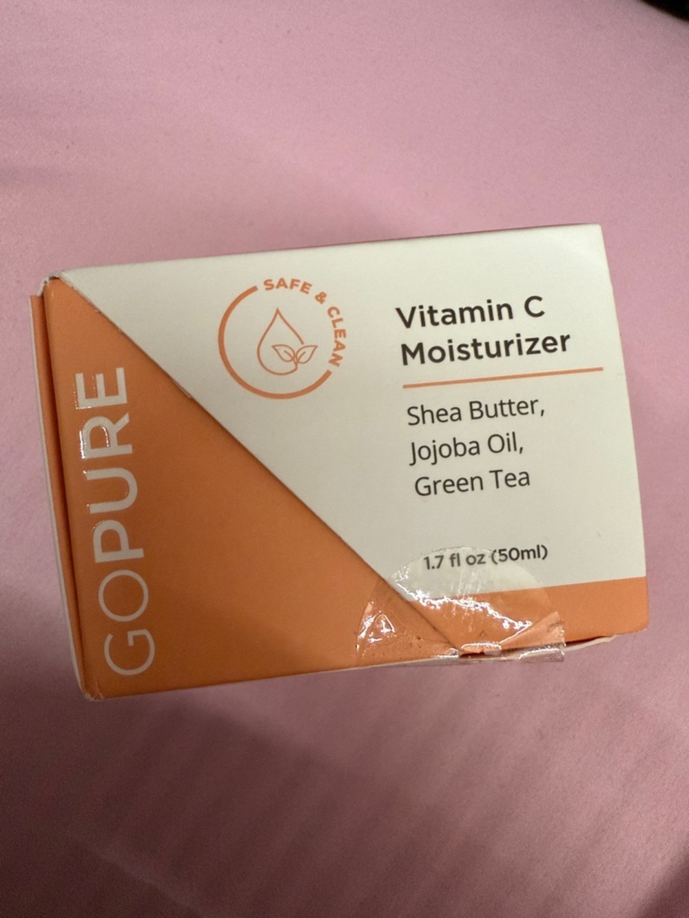 Vitamin C Moisturizer - Peach & White
